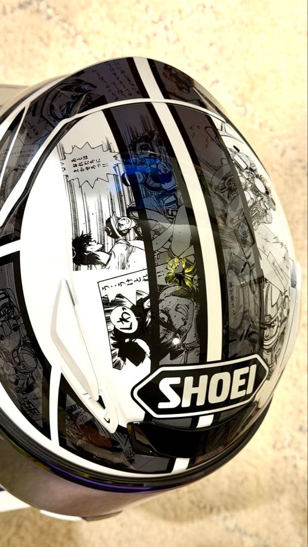 【極美品】SHOEI Z-8 バリバリ伝説 Lサイズ　ミラーシールド、インカム