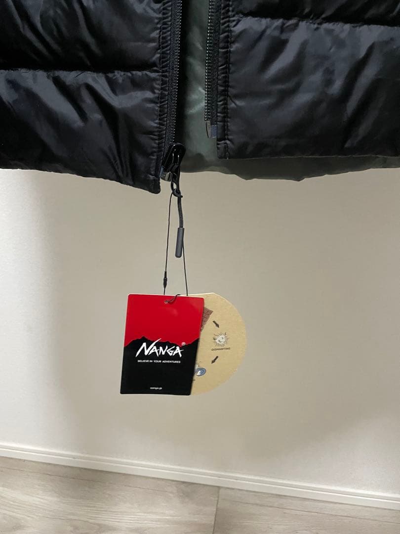 NANGA ナンガ 別注 リバーシブルダウンジャケット　カーキ/ブラック