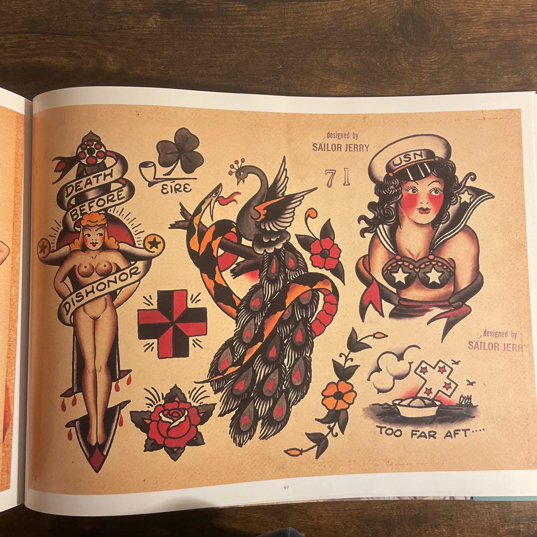 洋書 Sailor Jerry Tattoo Flash Volume 1