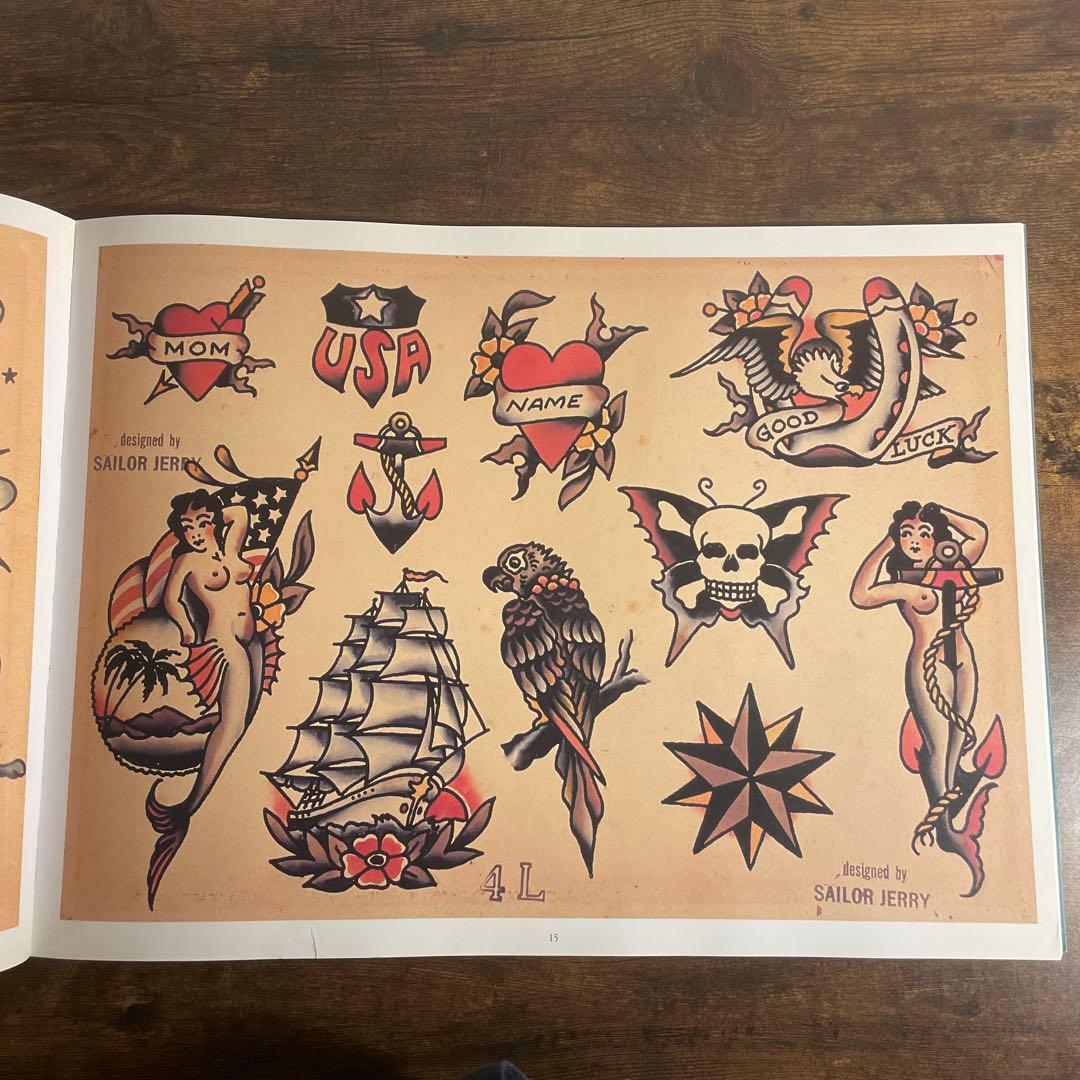 洋書 Sailor Jerry Tattoo Flash Volume 1