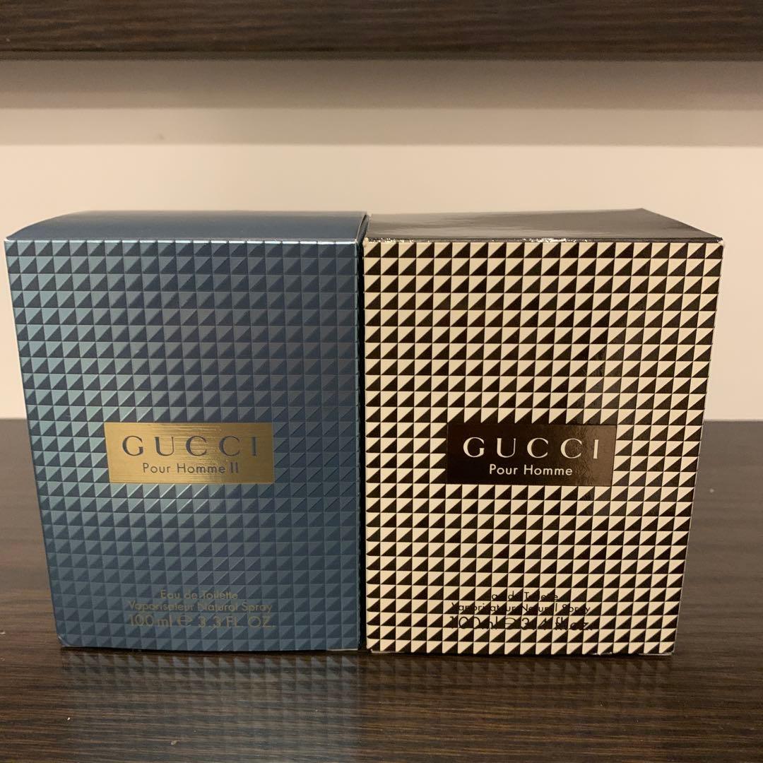 GUCCI グッチ プールオム 100ml 香水 オードトワレ 2本セット