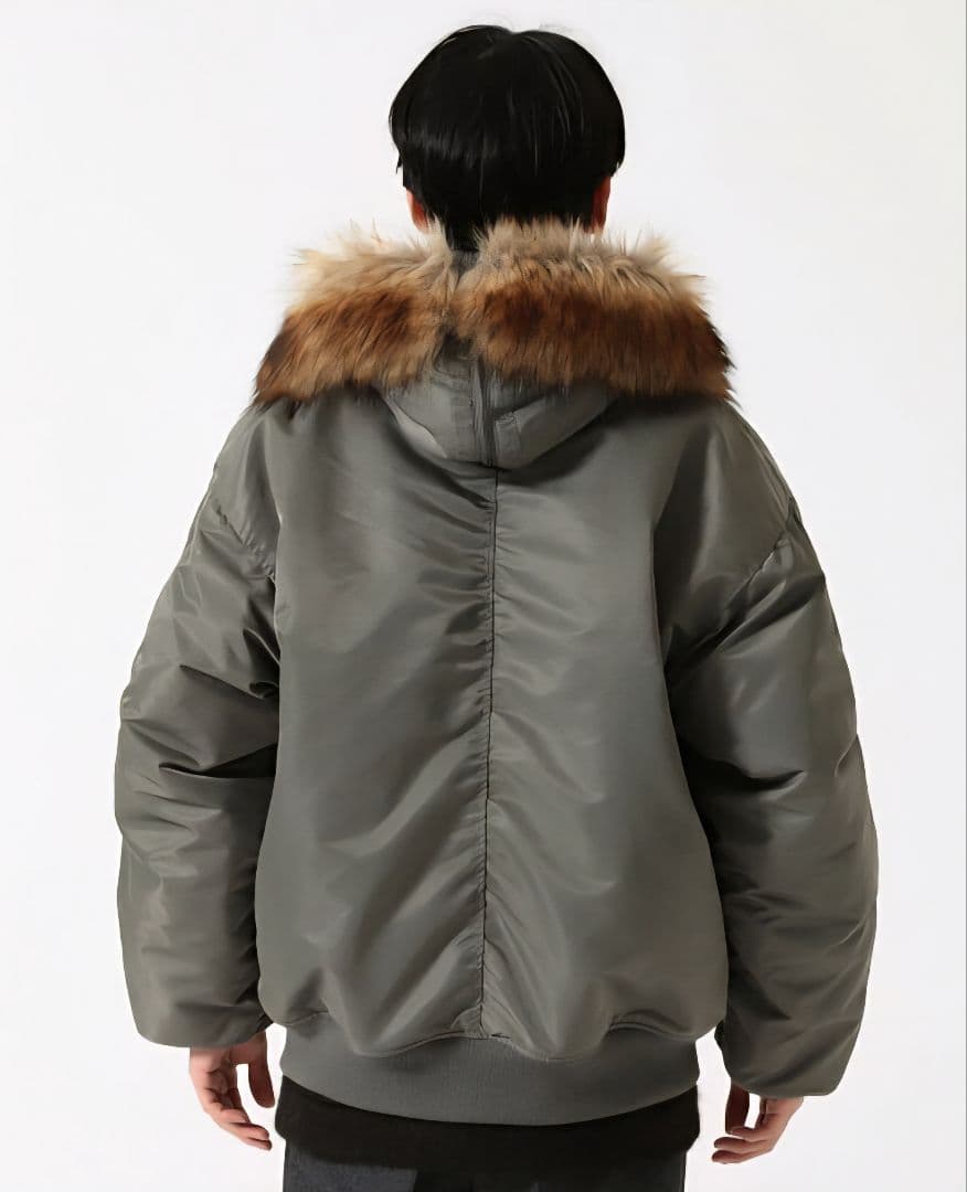 極美品 ビームス BEAMS プリマロフト N-2B フライトジャケット L