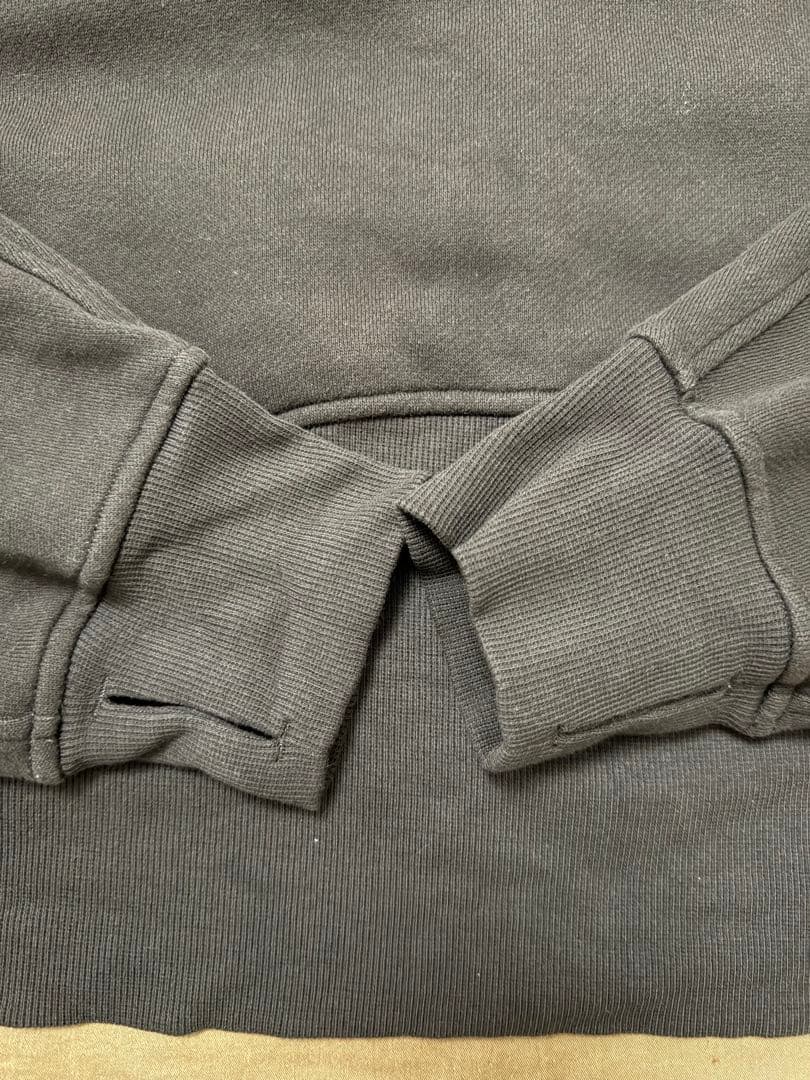 Scuba オーバーサイズ ファネルネックハーフジップ　 espresso