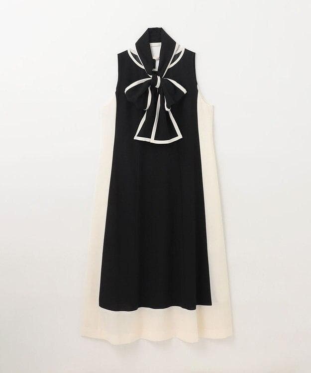 GRACE CONTINENTAL49,500円24SSバイカラーフレームドレス