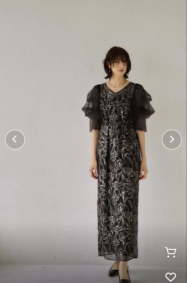 LE'RURE リルアー　お呼ばれ　ドレス　結婚式　オケージョン