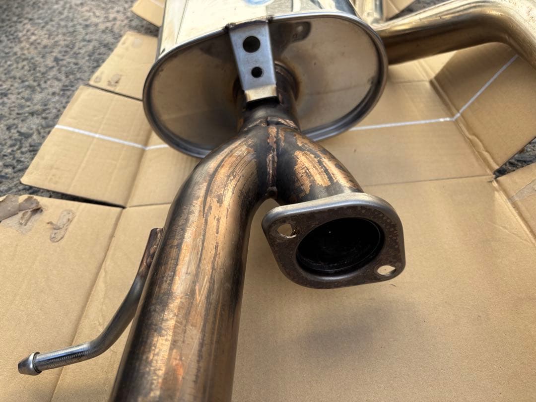 e51 エルグランド社外中間マフラー柿本改オールステンレス　送料込み