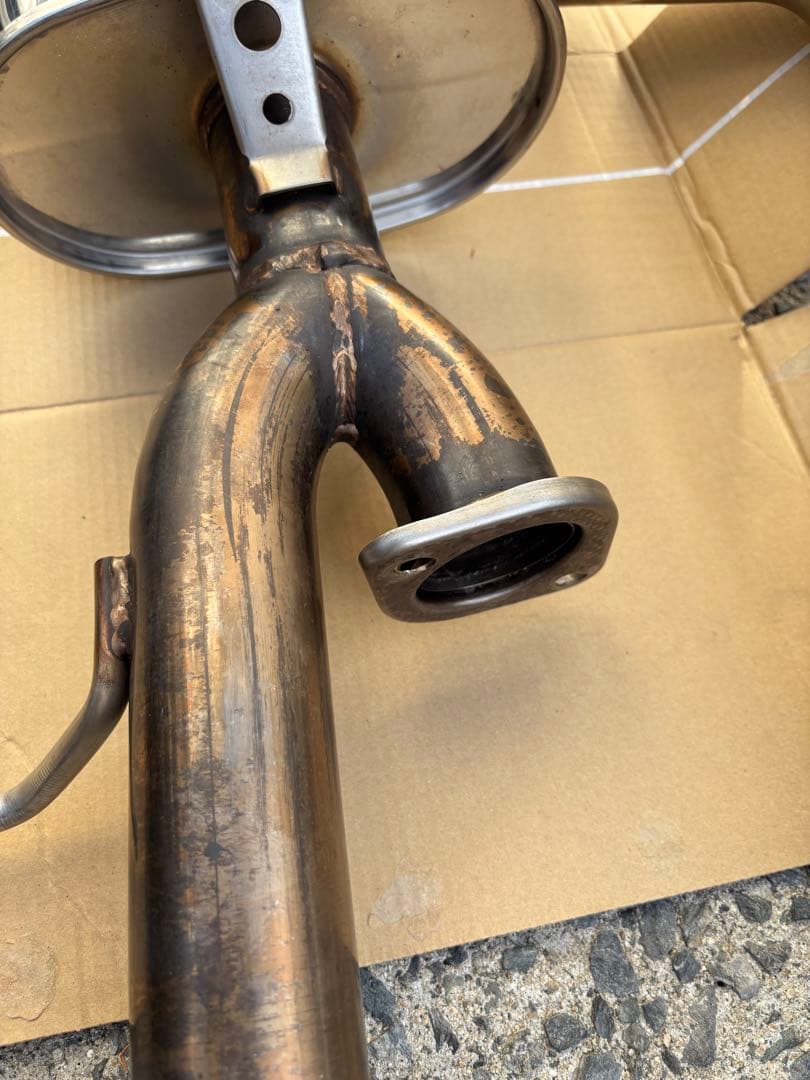 e51 エルグランド社外中間マフラー柿本改オールステンレス　送料込み