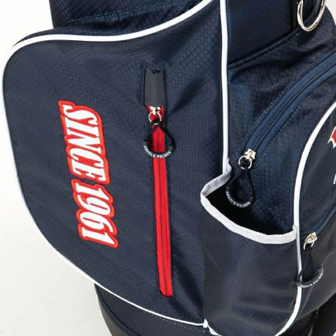 【新品】アーノルドパーマー APCB-27S キャディバッグ 9.0型 ネイビー