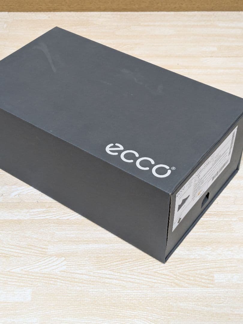 ECCO S-THREE GORE-TEXシューズ 25.5cm ダークグレー