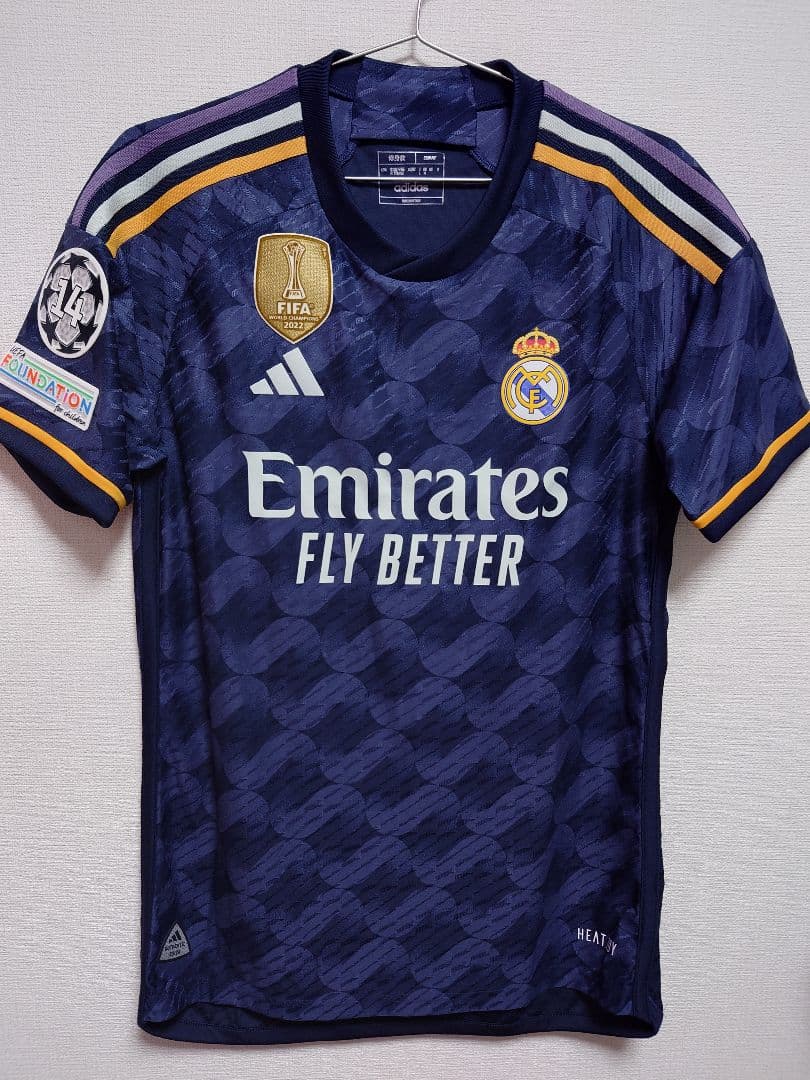 adidas　2024 レアルマドリード　モドリッチ　オーセンティック