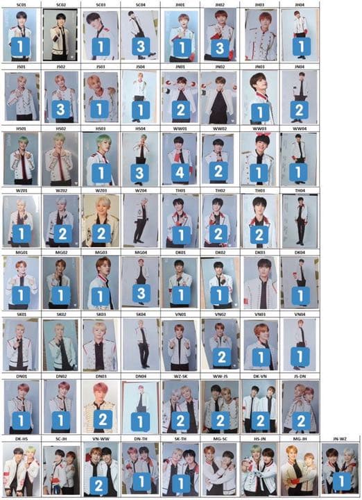 セブチ アンコン トレカ