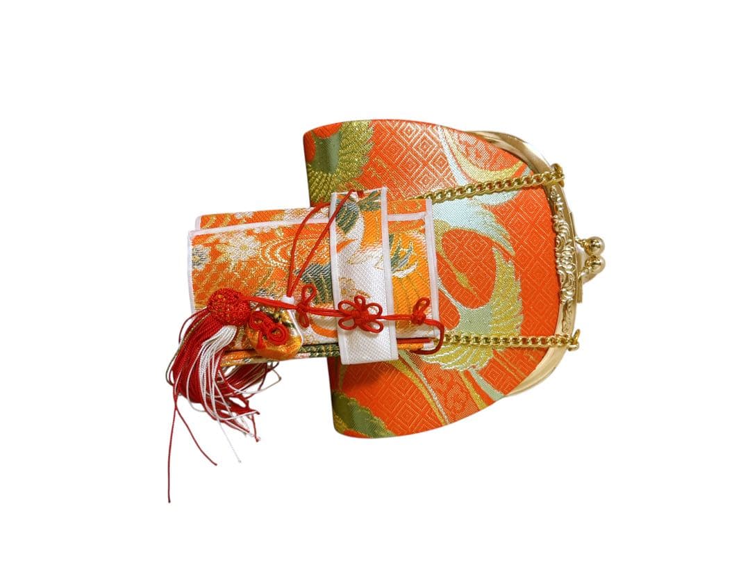 鹿の子柄♡七五三　7歳　女の子　フルセット　一式　赤系