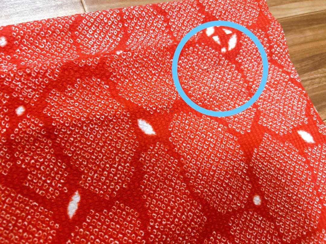 鹿の子柄♡七五三　7歳　女の子　フルセット　一式　赤系