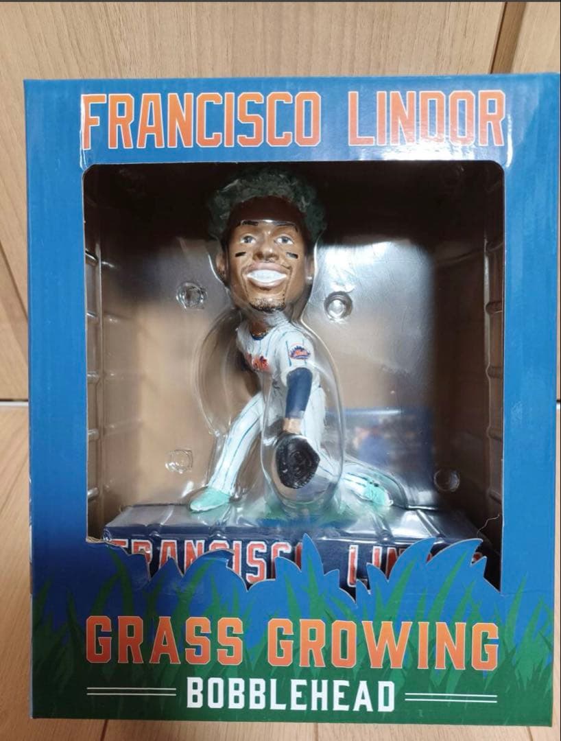 【美品】フランシスコ　リンドーア　メッツ　ボブルヘッド 2023年 球場配布