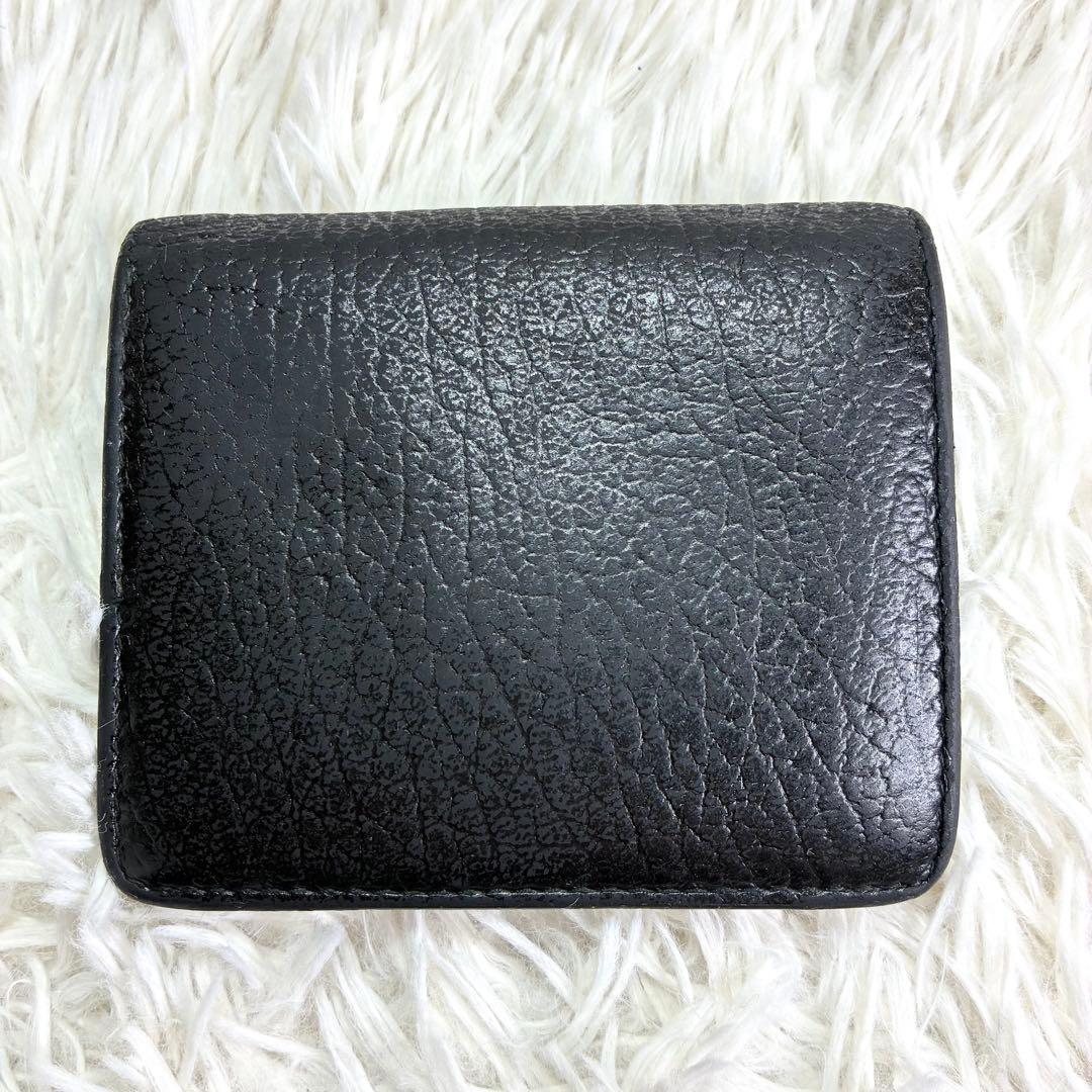 美品✨ マルジェラ 4ステッチ 二つ折り財布 バイフォールド ポッパーウォレット