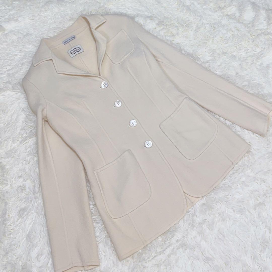 Agnona アニオナ ウールシルク ジャケット 42 伊製