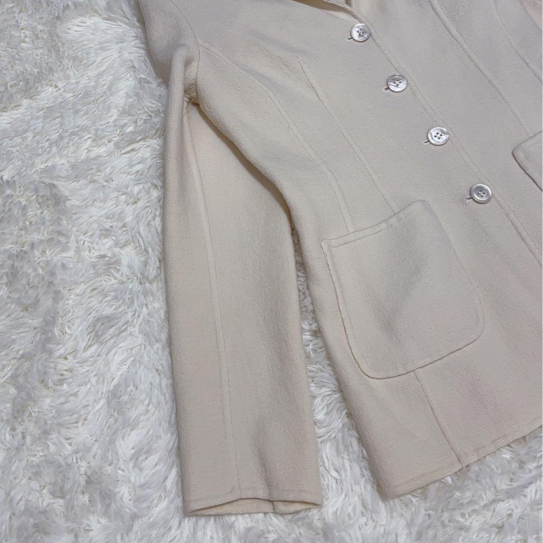 Agnona アニオナ ウールシルク ジャケット 42 伊製