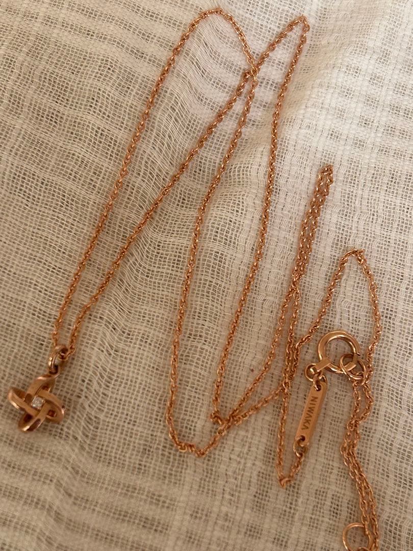 専用　NIWAKA 俄　k18 PG 叶　ネックレス18金