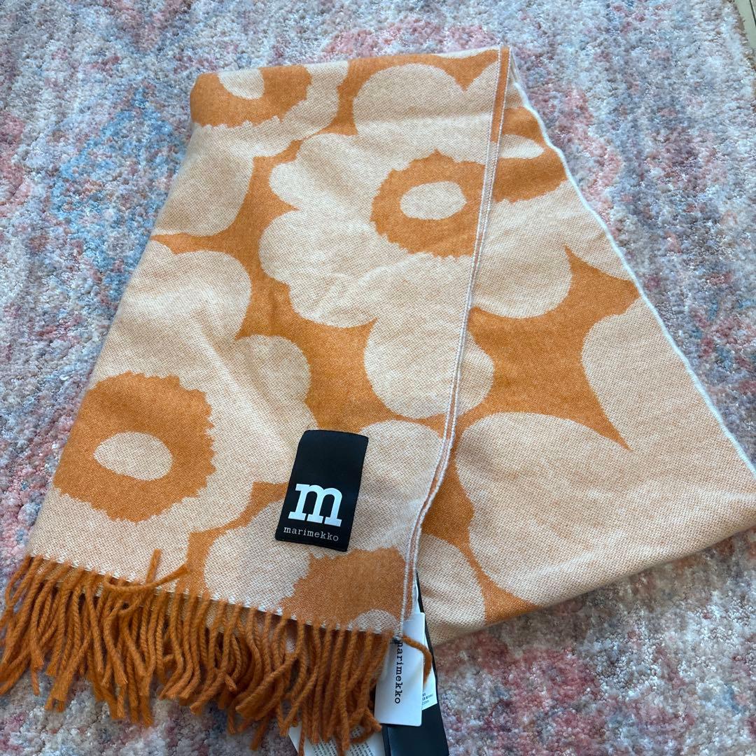 Marimekko Kirkas Unikko マフラー ストール ウニッコ