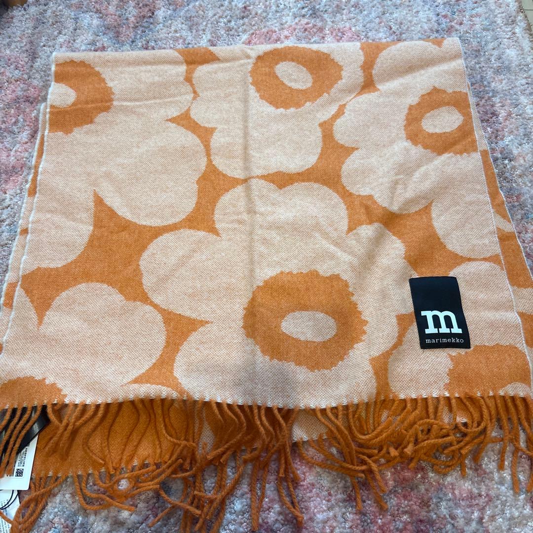 Marimekko Kirkas Unikko マフラー ストール ウニッコ