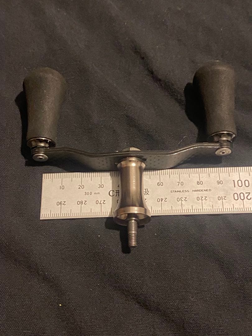 ZPIソルティーバエギングハンドル ダイワハンドルノブ　シルバー