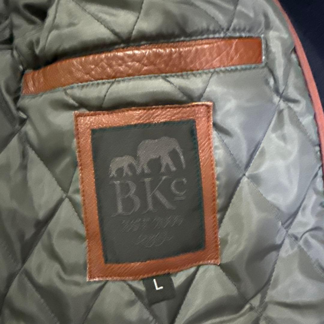 THE BROOKLYN CIRCUS スタジャン ネイビー/ブラウン