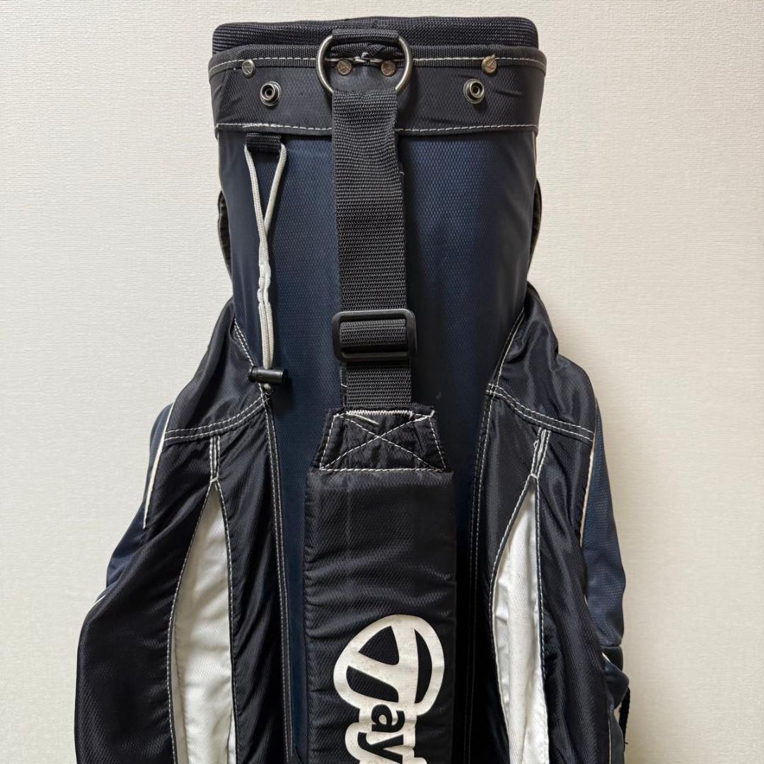 レア！ Taylormade キャディバッグ 14分割 軽量 多機能 ネイビー