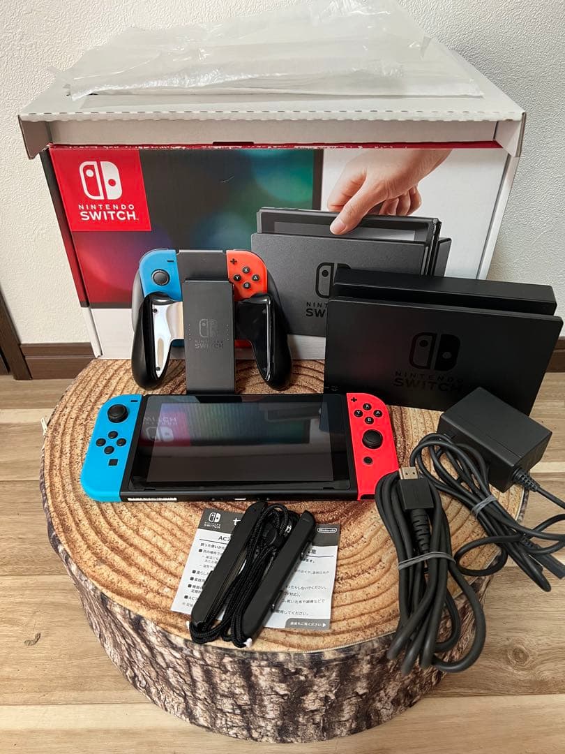 Nintendo Switch ニンテンドースイッチ本体　ネオン④