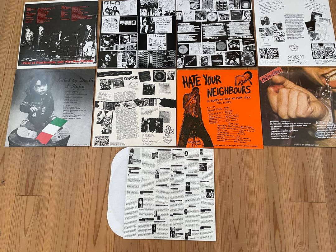 killed by death LP9枚　バラ売り可能　レコード　パンク