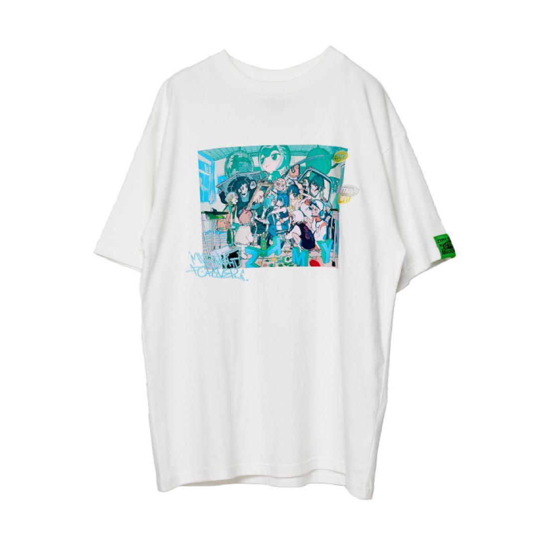 ずっと真夜中でいいのに。 ZUTOMAYO 5th Tee 2 (White)