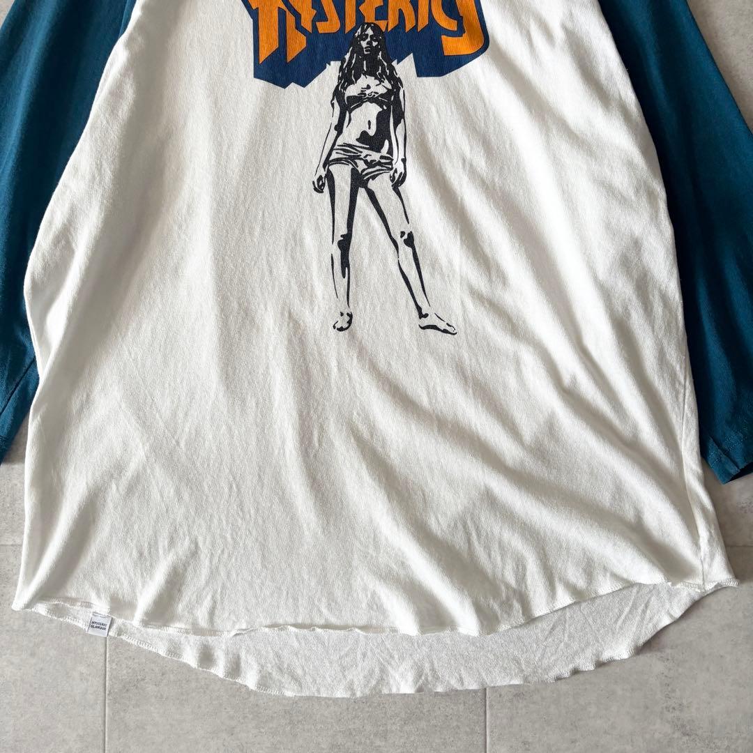 希少XLサイズ✨️美品 ヒステリックグラマー ヒスガール 七分袖Tシャツ 完売品