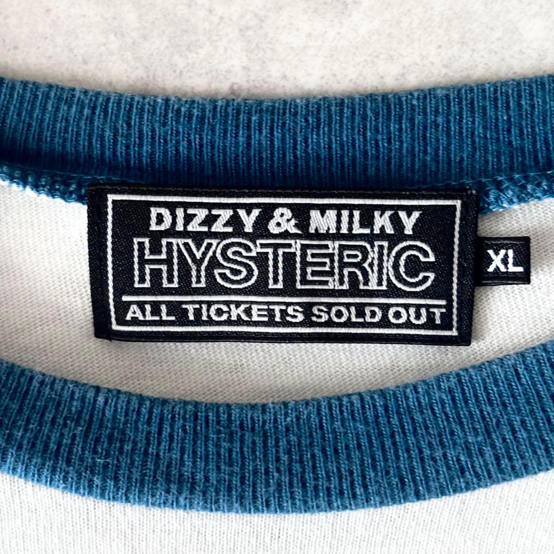 希少XLサイズ✨️美品 ヒステリックグラマー ヒスガール 七分袖Tシャツ 完売品