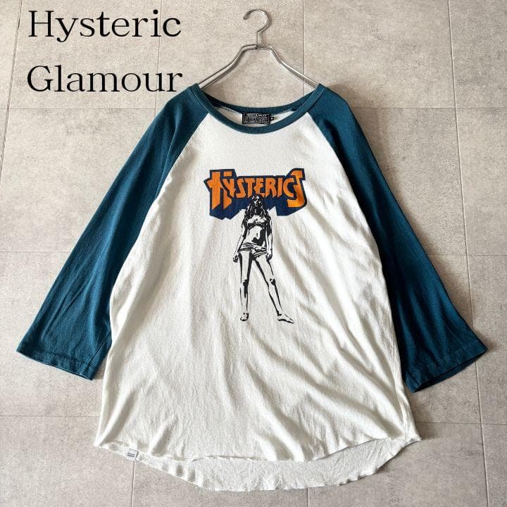 希少XLサイズ✨️美品 ヒステリックグラマー ヒスガール 七分袖Tシャツ 完売品