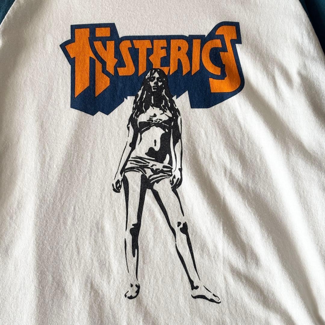 希少XLサイズ✨️美品 ヒステリックグラマー ヒスガール 七分袖Tシャツ 完売品