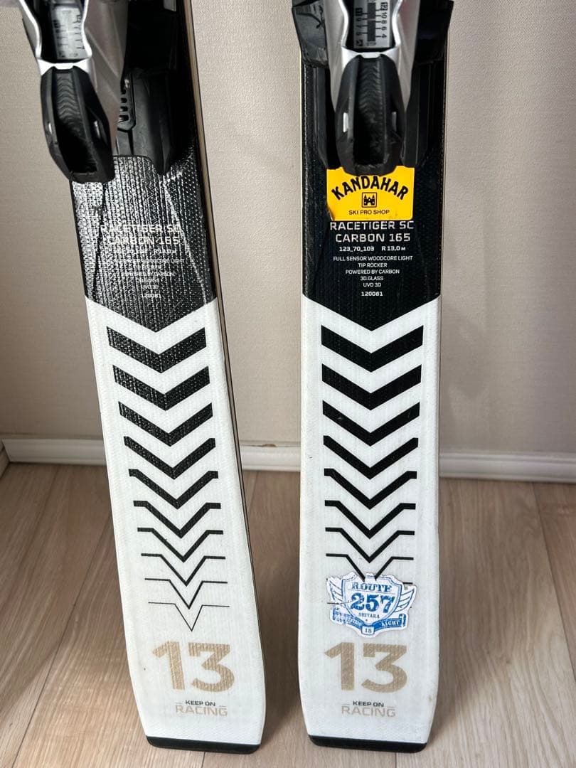 フォルクル　レースタイガーSCカーボン　スキー板　165cm