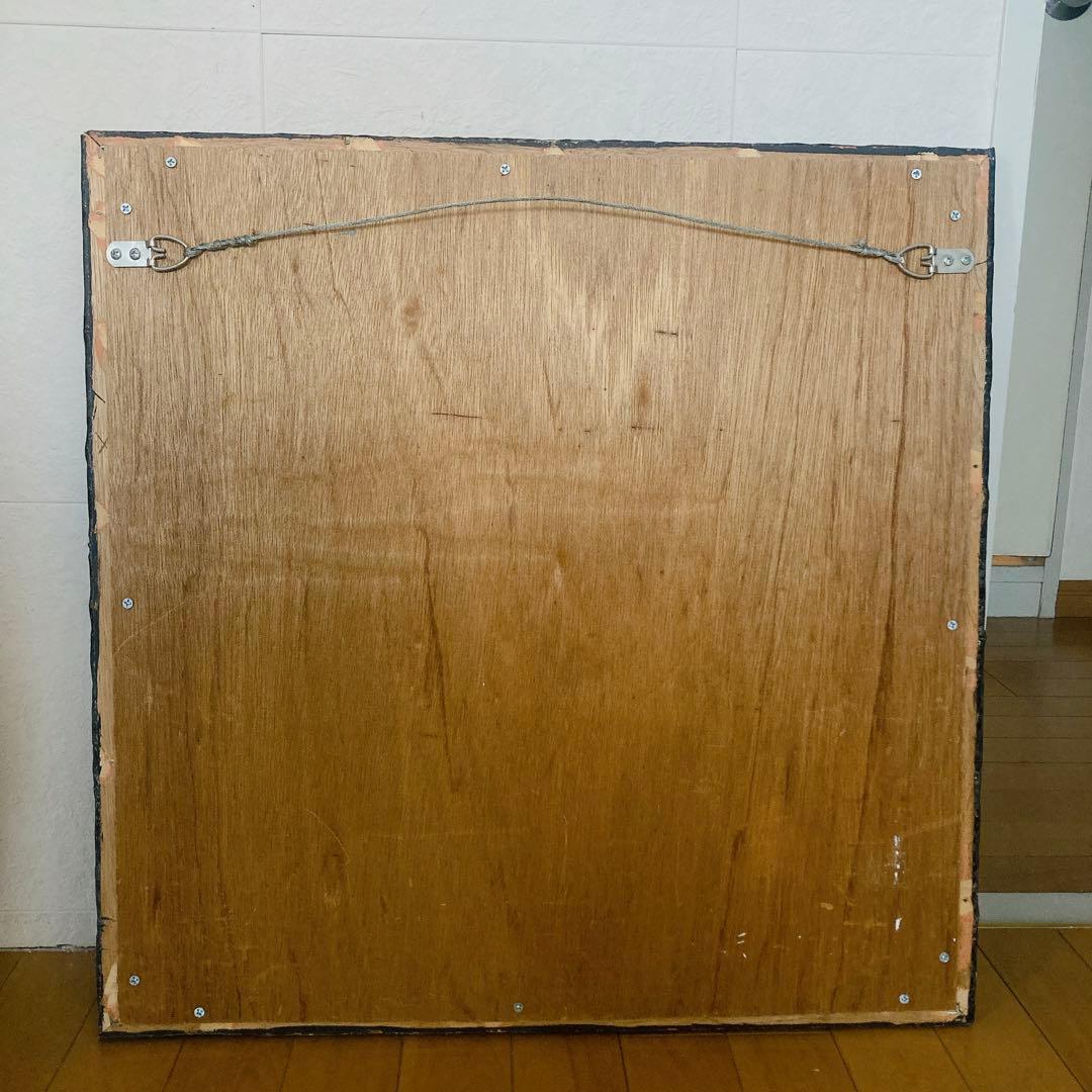 H.P.DECO NYミラー 鏡 ヴィンテージ素材　ブラック