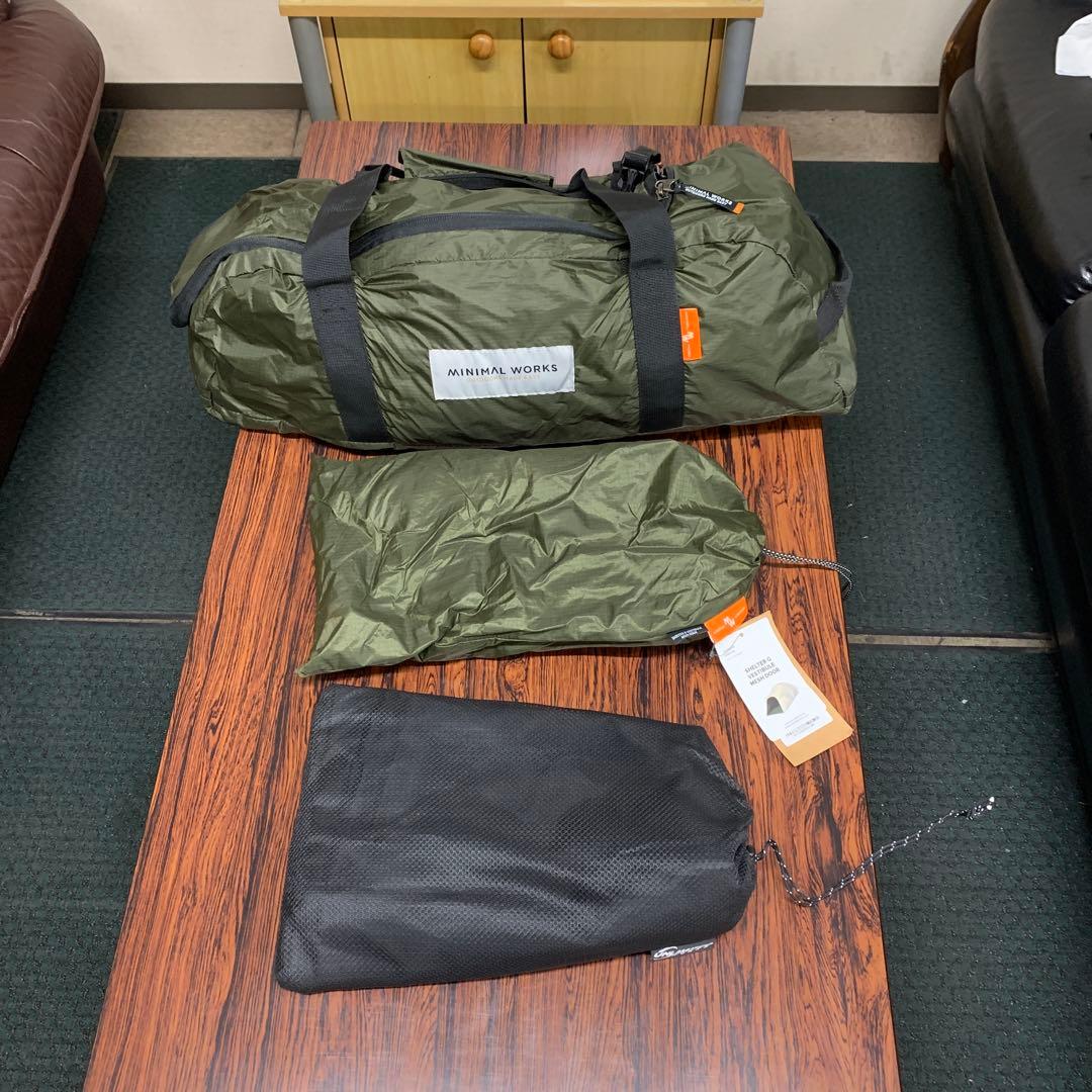 格安セール MINIMAL WORKS シェルターG フルセット