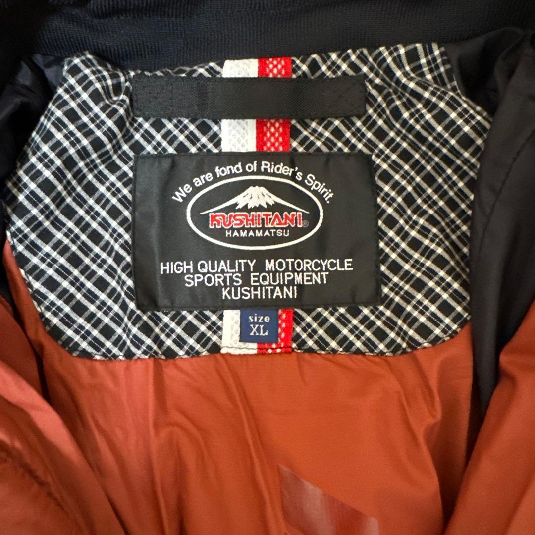 KUSHITANI バイク用ジャケット XL インナージャケット