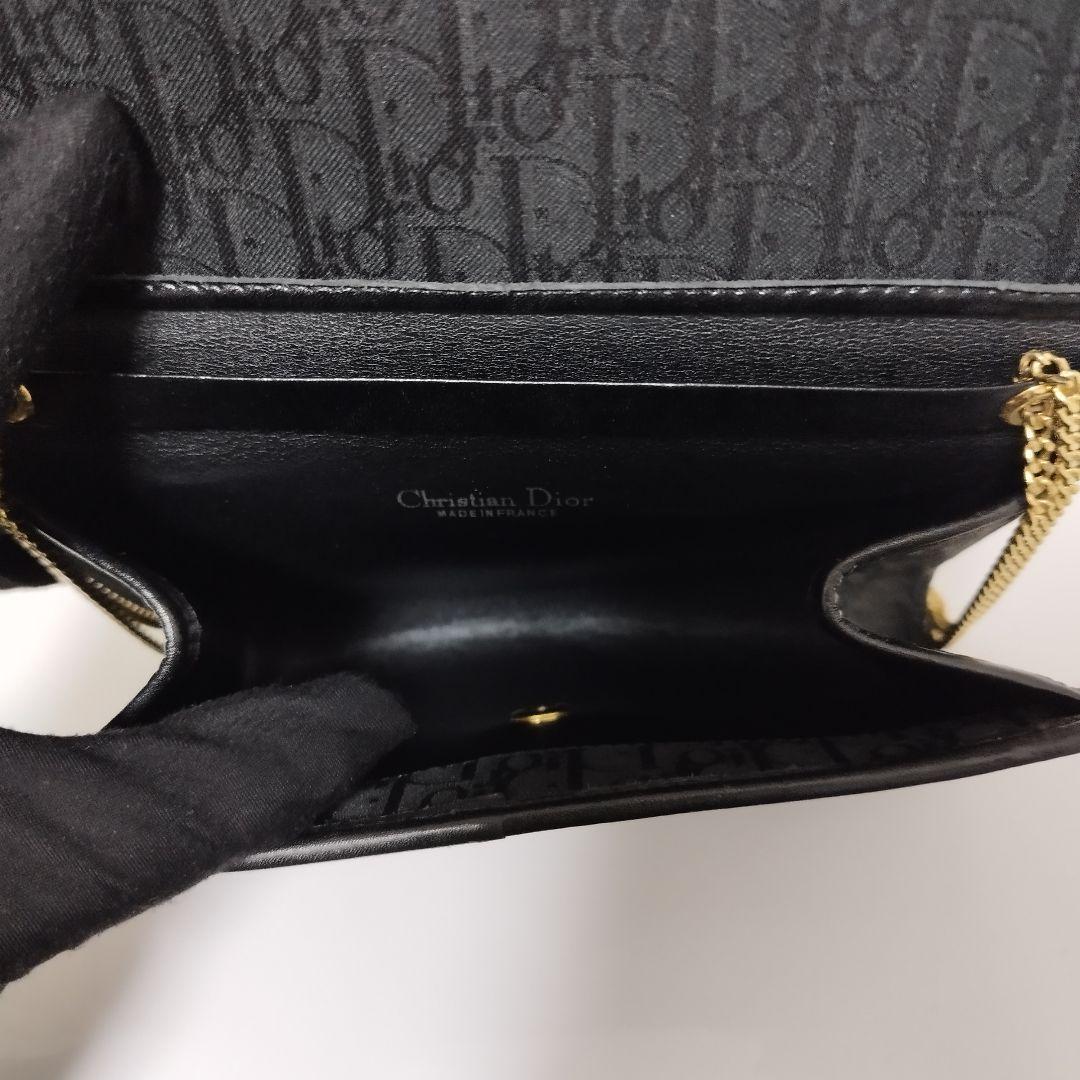 ほぼ未使用☆　ディオール　チェーン　ショルダーバッグ　トロッター 2way