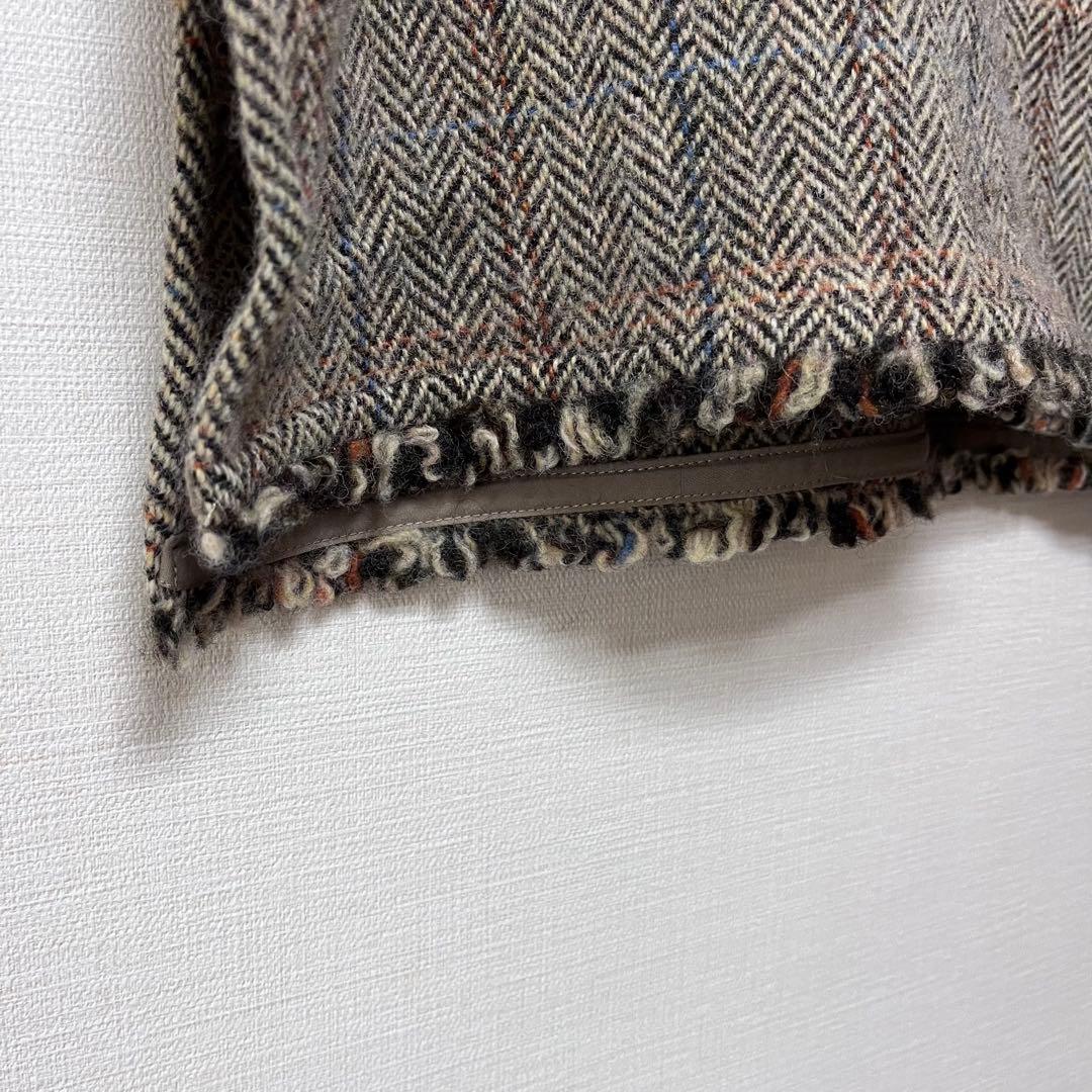 北欧暮らしの道具店　ヘリンボーン柄のウールベスト / よしいちひろさんコラボ