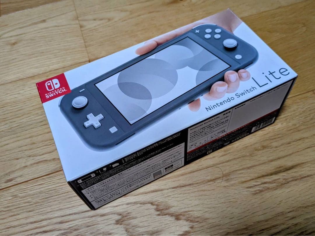 melty　Nintendo Switch Lite グレー 本体 充電器