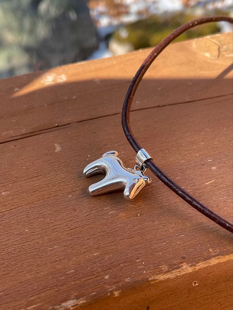 ぽ*ん様 イタリア製ゴールドイタリアーノ　フェッリーニ　K18WGペンダント