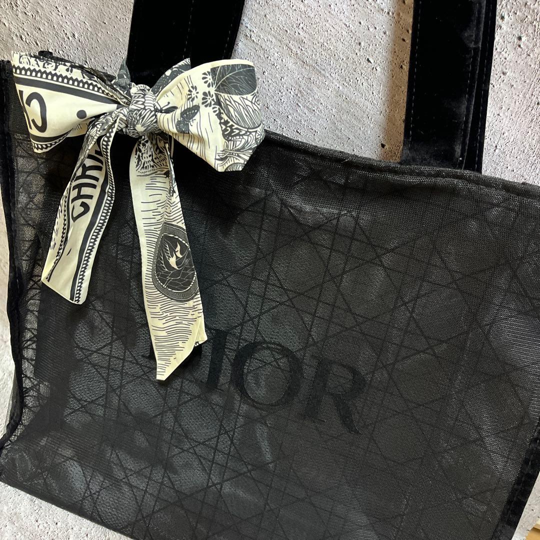 Dior ブラック トートバッグ