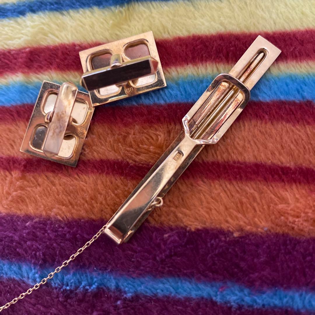 k18 まとめ売り　カフス　ネクタイピン