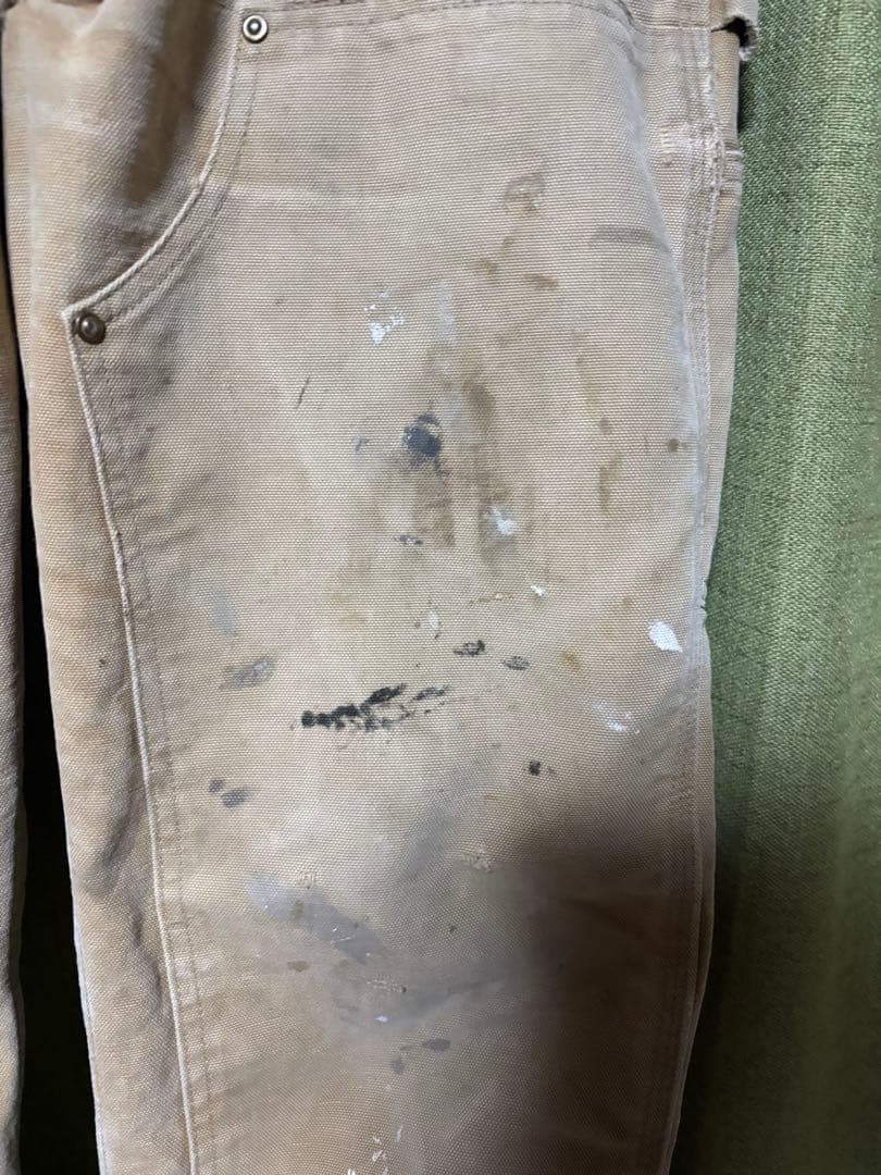 ま*ん様 最終値下げ　USA製　カーハート ダブルニーペインターパンツ 鬼フェー