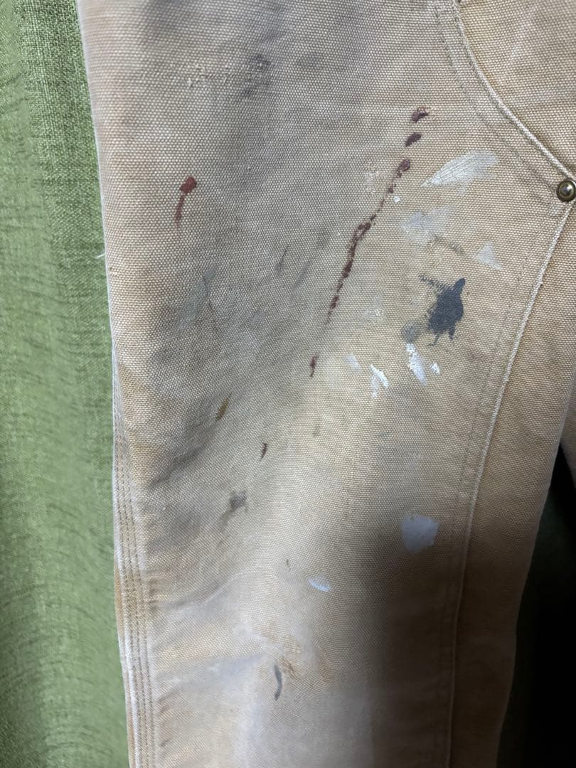 ま*ん様 最終値下げ　USA製　カーハート ダブルニーペインターパンツ 鬼フェー