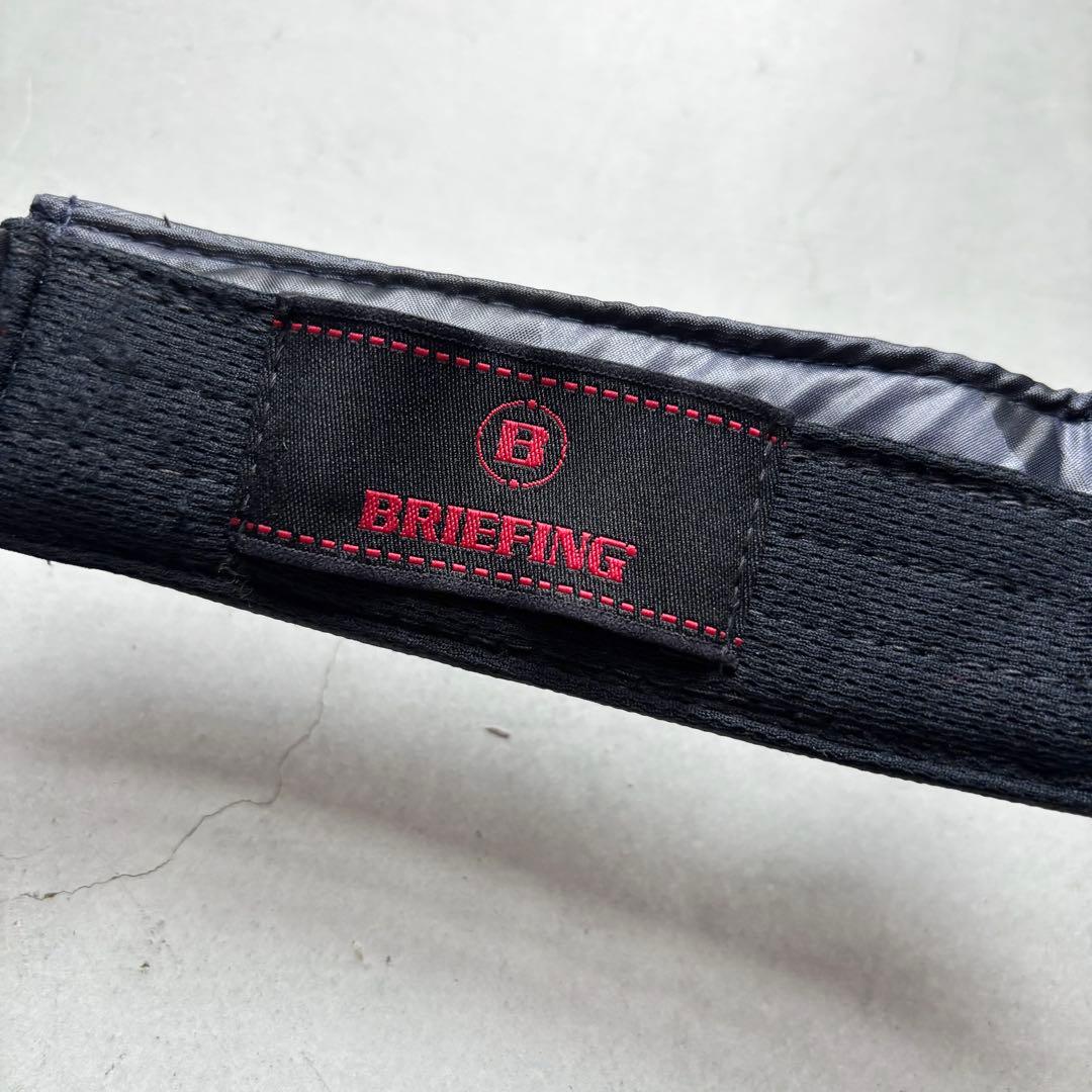 【美品】BRIEFING GOLF ブリーフィング カモフラ迷彩柄 サンバイザー