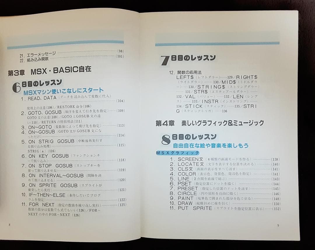 MSX はじめてのパソコン入門 10日間でマスター　山下利秋 著　新星出版社