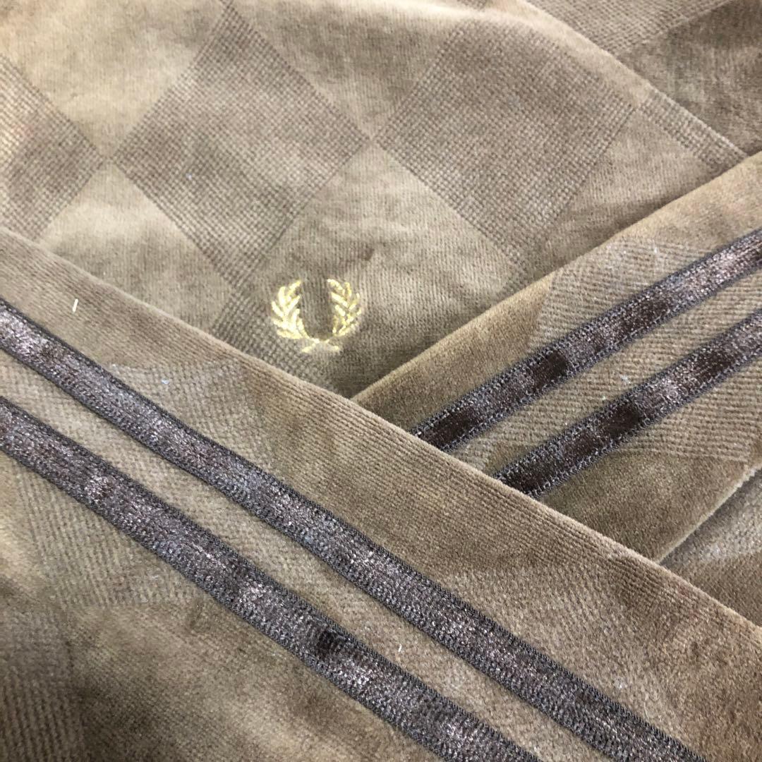 Fred Perry⭐️ブラウントラックジャケット 金刺繍月桂樹 ポルトガル製