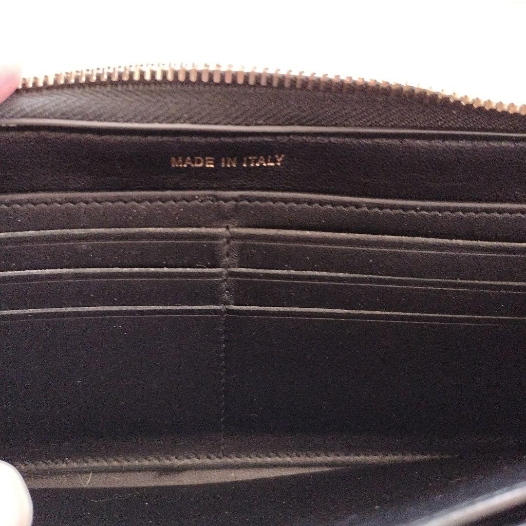 CHANEL マトラッセ ラウンドファスナー長財布 ブラック パールココ